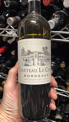 Bordeaux Château Le Coin Sauvignon Gris 2021