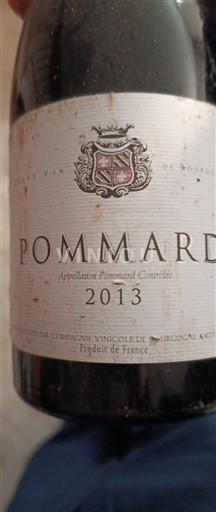 Bourgogne Pommard Compagnie Vinicole de Bourgogne 2013