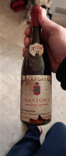 Bourgogne Savigny-lès-beaune Domaine Pavelot Père & Fils 1970