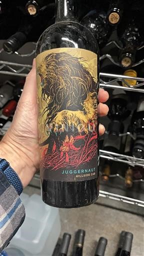 Vùng trồng nho được cấp phép California Không được chỉ định Juggernaut Hillside Cabernet 2018