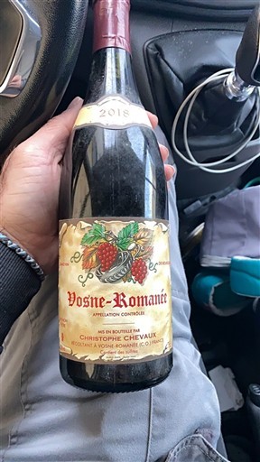 Bourgogne Vosne-romanée Christophe Chevaux 2018