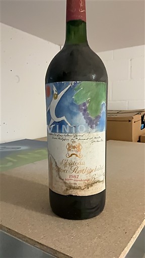 Bordeaux Pauillac Château Mouton Rothschild 1982
