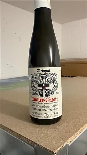 Pfalz Müller-Catoir Gimmeldinger Schlössel Rieslaner Beerenauslese 2001