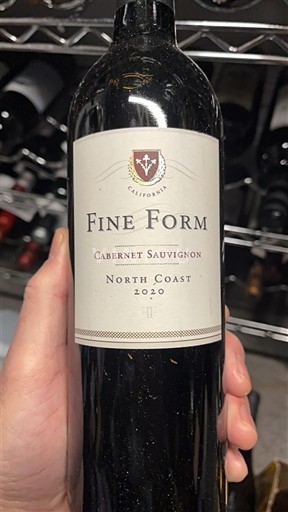 Vùng trồng nho được cấp phép California Bờ Bắc Fine Form 2020