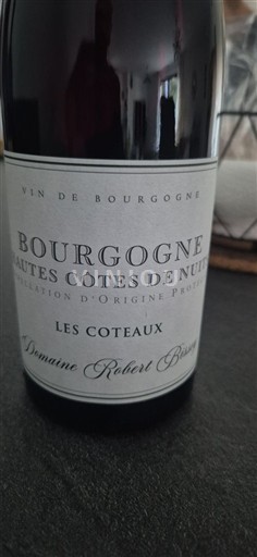 Bourgogne Hautes Côtes de Nuits Domaine Robert Briday Les Coteaux Không niên vụ
