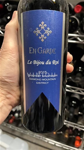 Vùng trồng nho được cấp phép California Quận Diamond Mountain En Garde Le Bijou du Roi Cabernet Sauvignon 2015