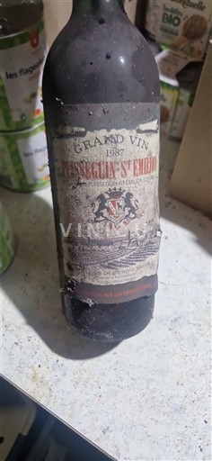 Bordeaux Puisseguin-saint-émilion Puygueraud 1987