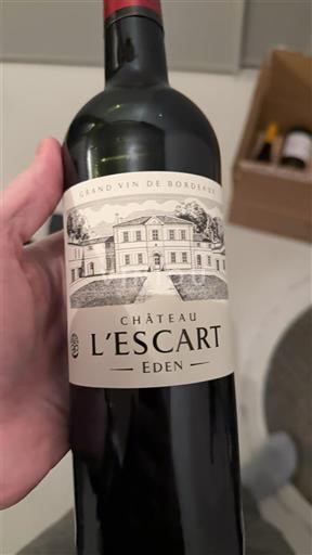 Bordeaux Bordeaux Supérieur Château L'Escart Eden 2021
