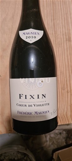 Bourgogne Fixin Frédéric Magnien Coeur de Violette 2010