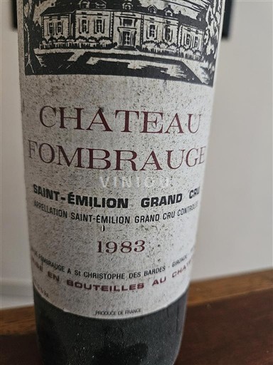 Bordeaux Saint-Émilion Grand Cru Grand Cru Château Fombrauge 1983