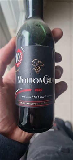 Bordeaux Baron Philippe de Rothschild Mouton Cadet 2020