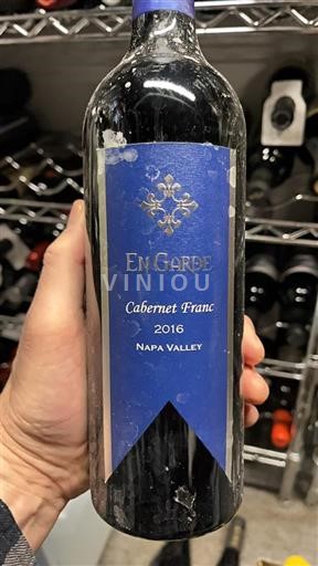 Vùng trồng nho được cấp phép California Napa Valley En Garde Cabernet Franc 2016