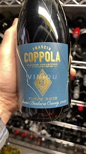 Vùng trồng nho được cấp phép California Không được chỉ định Francis Ford Coppola Diamond Collection Pinot Noir 2022