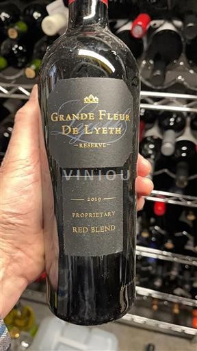 Vùng trồng nho được cấp phép California Thung lũng Sonoma De Lyeth Grande Fleur Réserve Blend 2019