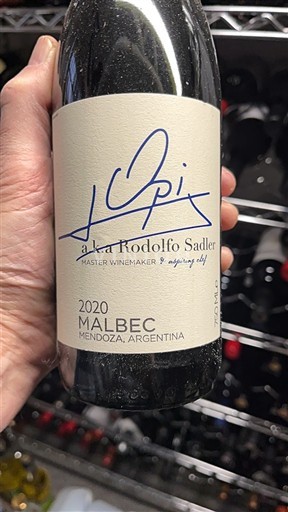 Mendoza Opi Sadler Malbec 2020