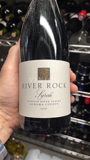 Vùng trồng nho được cấp phép California Russian River Valley River Rock Syrah 2019