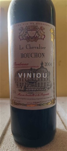 Bordeaux Le Chevalier Bouchon 2004