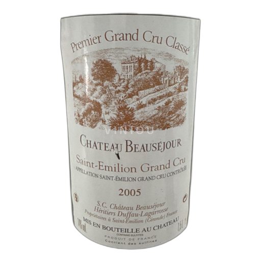 Bordéus Saint-Émilion Grand Cru Château Beauséjour 2005