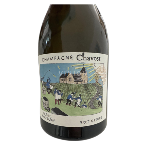 Champagne Sâm-panh Chavost Blanc Assemblage Không niên vụ