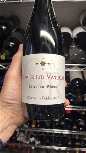 Thung lũng Rhône Côtes-du-rhône Cuvée du Vatican Réserve de l'Abbé 2023