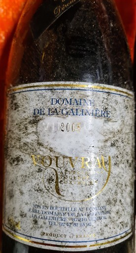 Thung lũng sông Loire Vouvray Domaine La Galinière Les Deronnières 2005