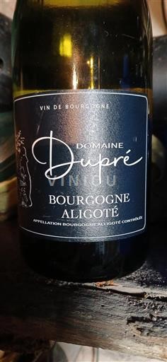 Bourgogne Bourgogne-aligoté Domaine Pré Không niên vụ