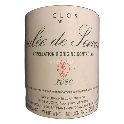 Valle della Loira Savennières-Coulée-de-Serrant Clos de la Coulée de Serrant (Nicolas Joly) 2020