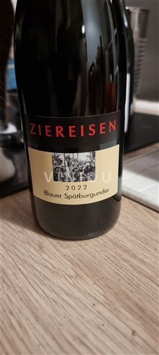 Baden Ziereisen Blauer Spätburgunder 2022