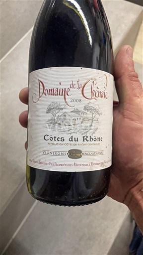 Vallée du Rhône Côtes-du-rhône Domaine La Chenaie 2008