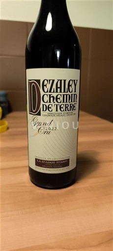 Vaud Đézaley Grand Cru La Maison Massy Chemin de Terre 2022