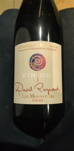 Thung lũng Rhône Không được chỉ định David Reynaud Les Monestiers Syrah 2020