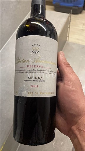 Bordeaux Médoc Baron Philippe de Rothschild Sélection Baronne Pauline Réserve 2004