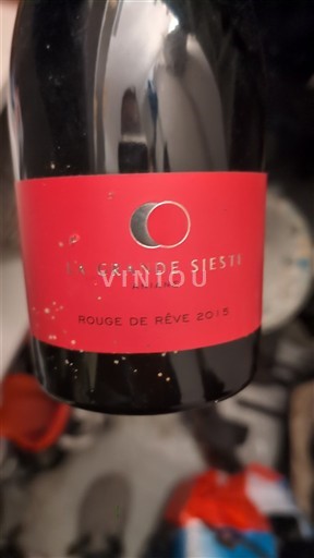 Vina Rouge sec Rouge de Rêve La Grande Sieste 2015 Francija Languedoc in Roussillon Saint-Guilhem-le-Désert IGP