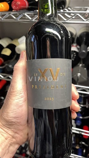 Vina Rouge sec Le XV du Président 2023 Francija Languedoc in Roussillon Pays d'Oc IGP