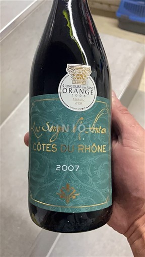 Rhône Valley Côtes-du-Rhône Les Songes d'Antan 2007