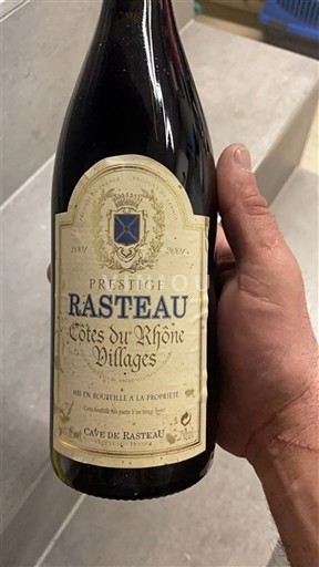 Rhône Valley Rasteau Cave de Rasteau Prestige 2001
