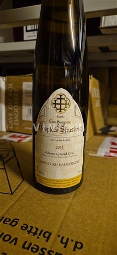 Alsace Alsace Grand Cru Grand Cru Hospices de Strasbourg Frédéric et Irène Bastian 2013