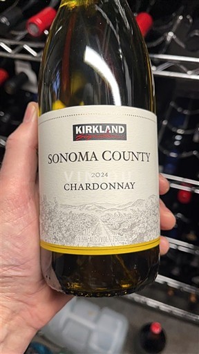 Vùng trồng nho được cấp phép California Bờ biển Sonoma Kirkland Chardonnay 2024