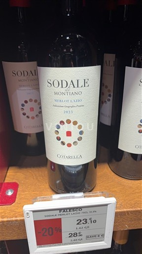 Latium Lazio Cotarella Sodale Montiano 2023