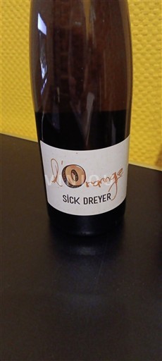Alsácia Sick Dreyer L'Orange 2020