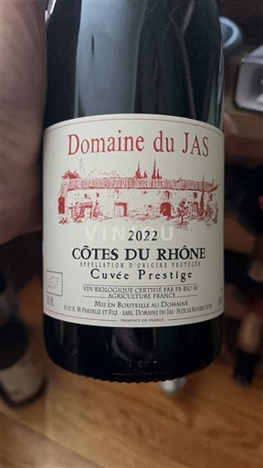 Thung lũng Rhône Côtes-du-rhône Domaine Jas Prestige 2022