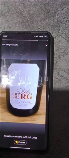 Vina Blanc sec Grenache Villa d’Erg 2024 Francija Languedoc in Roussillon Cévennes IGP