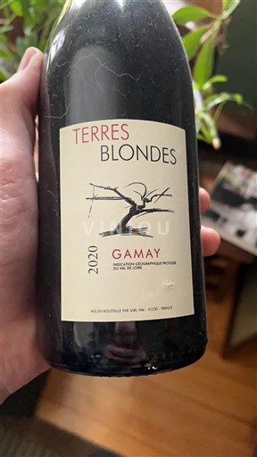 Loirevallei Niet gespecificeerd Terres Blondes Gamay 2020