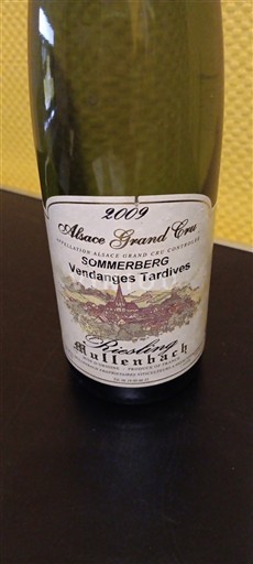 Alsace Alsace Grand Cru Grand Cru Muenlenbach 2009