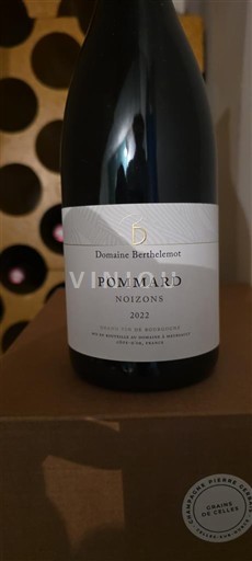 Bourgogne Pommard Domaine Berthelmot Noizons 2022