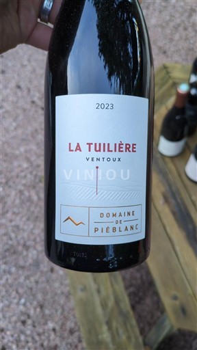 Vallée du Rhône Ventoux Domaine Piéblanc La Tuilière 2023