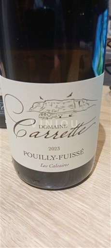 Bourgogne Pouilly-fuissé Domaine Carrette Les Calcaries 2023