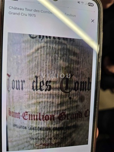 Bordeaux Saint-Émilion Grand Cru Château Tour des Combes 1998
