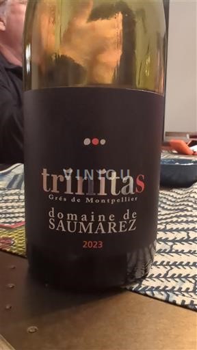 Languedoc Grès de Montpellier Domaine Saumarez Trinitas 2023