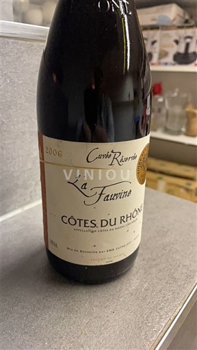Thung lũng Rhône Côtes-du-rhône La Fauvine Réservée 2006